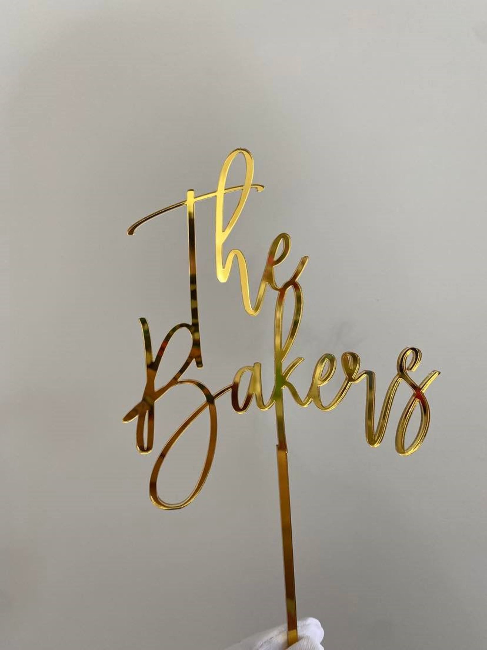 Customised Wedding Acrylic Cake Topper - Etsy