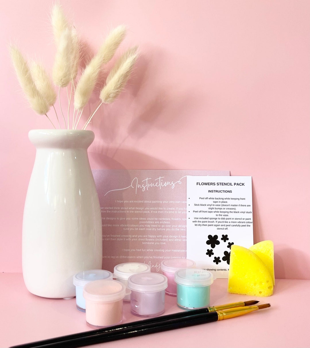 Paint Your Own Craft Kit for Kid Diy Kit Craft Do It Yourself Etsy