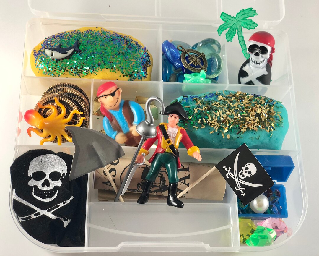 Pirates Play Dough Kit Etsy