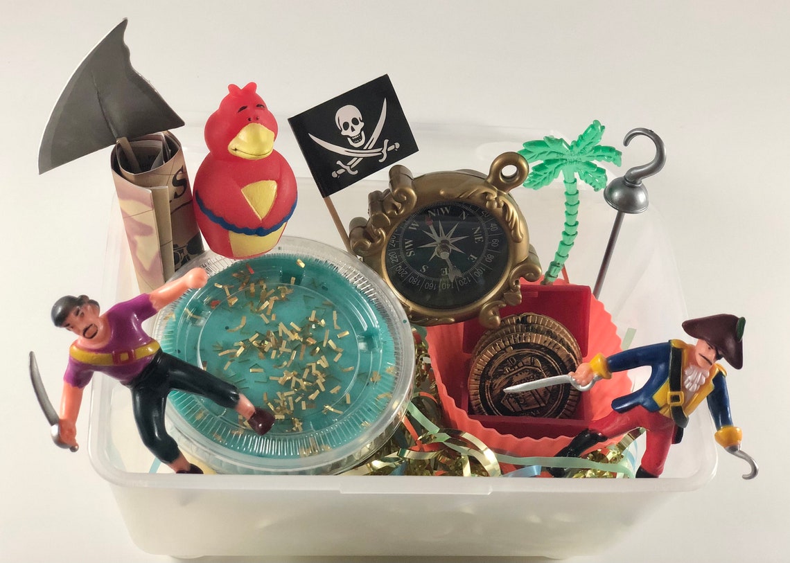 Mini Pirates Play Dough Kit Etsy
