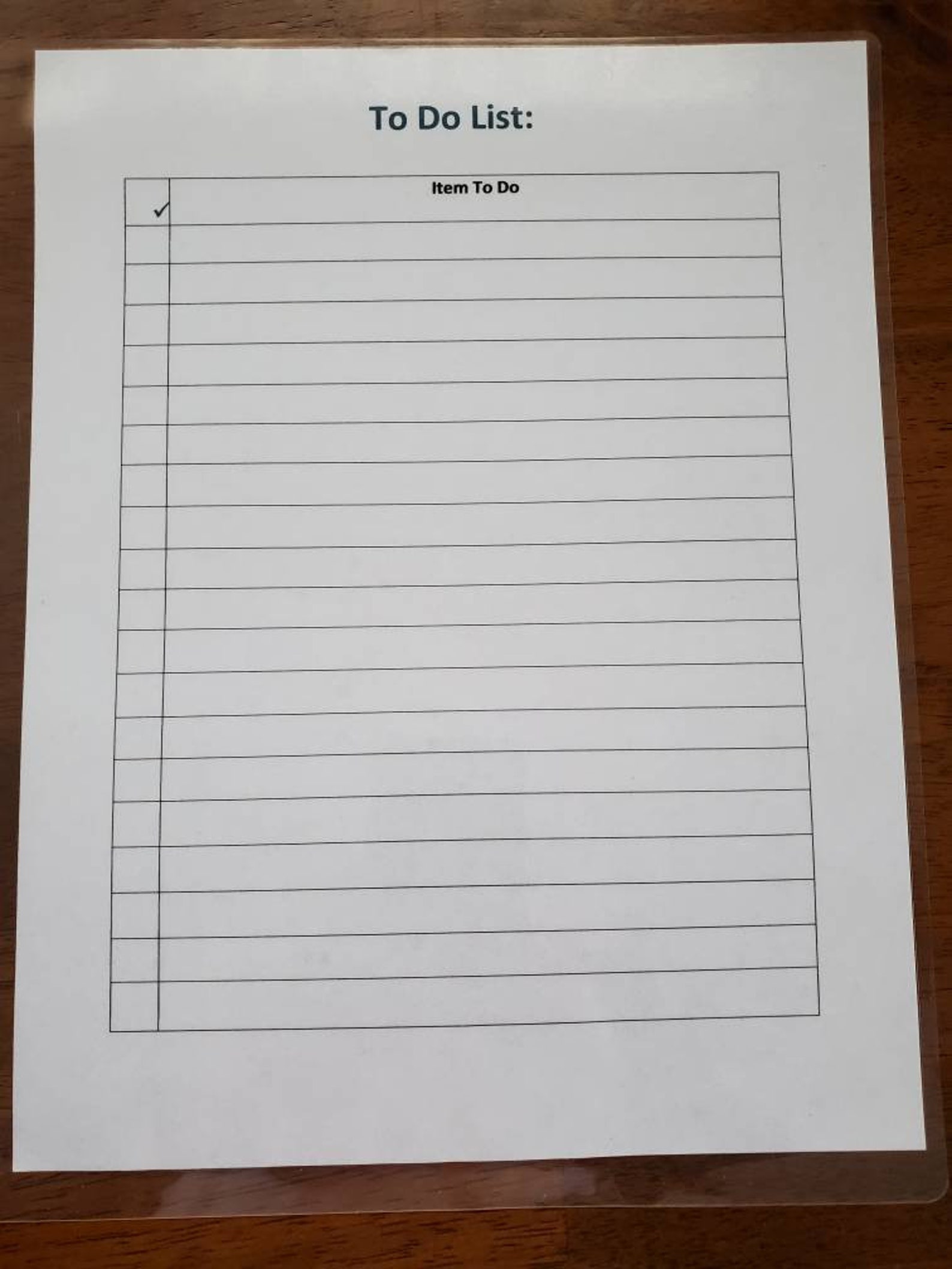 To Do List Reusable Etsy