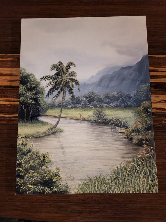 Original Oil Painting by James Rack Etsy