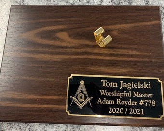 Gavel Plaque