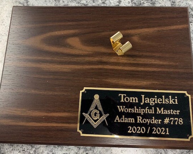 Featured listing image: Gavel Plaque