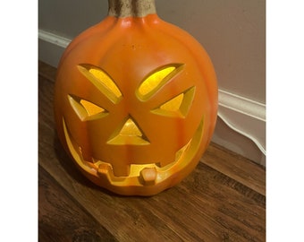 Vintage Classic 1995 Trendmasters Halloween Jack O Lantern Pumpkin ...