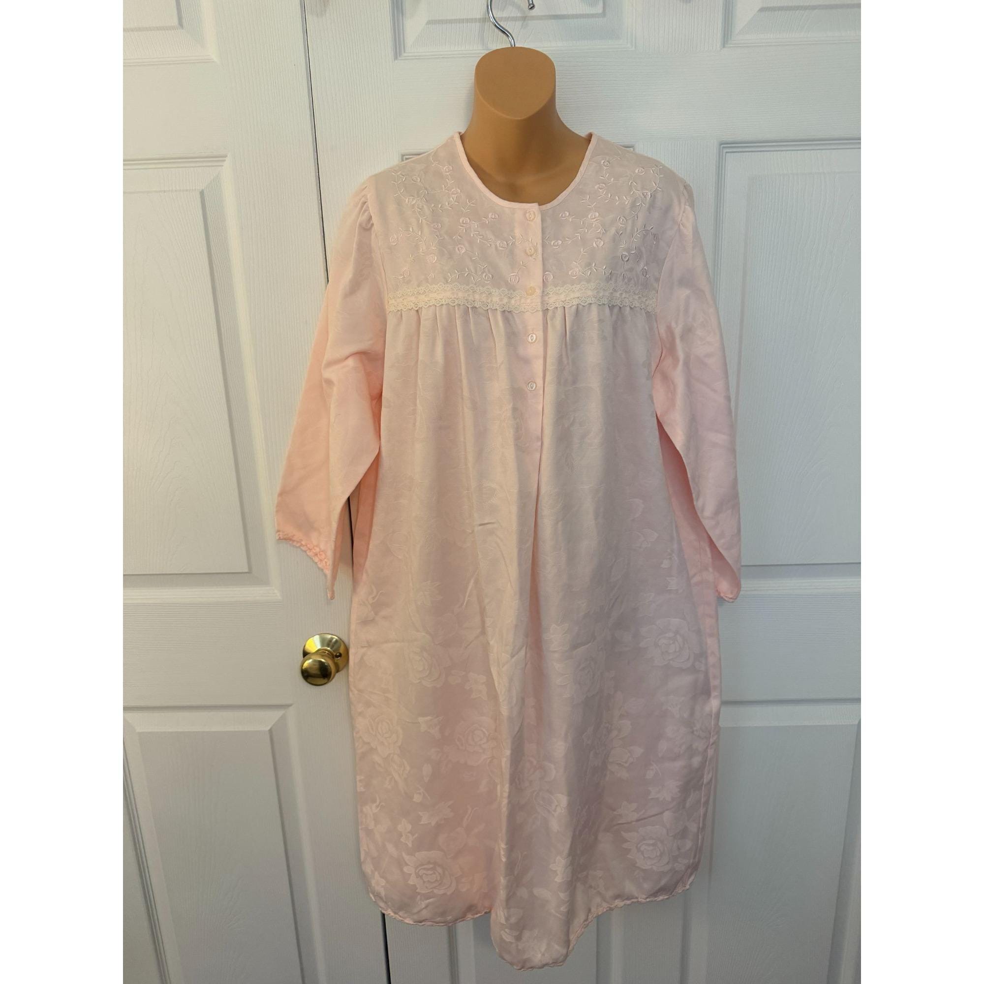 strapless open back dress Oscar de la Renta Pink Label Black Robe w/ Roses Size Large main image 1