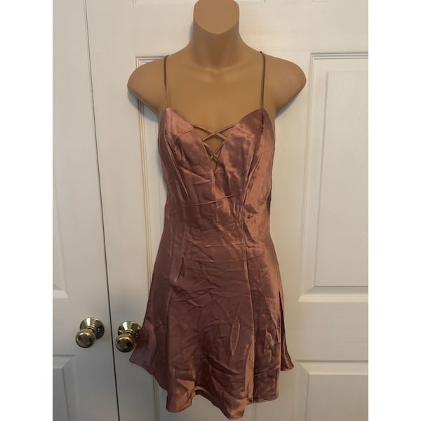 NWT Vintage Victoria's Secret Gold Label Nightie Slip Dress Lingerie Silk S