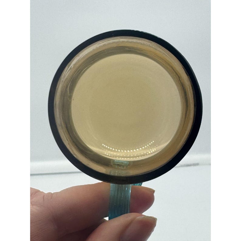 Victorian Glass Mug With Hand Painted Enamel Magnolia Flower Etsy