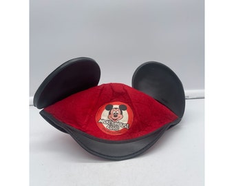 Vintage Disney Mickey Mouse Club Ears Hat Walt Disney Memorabilia