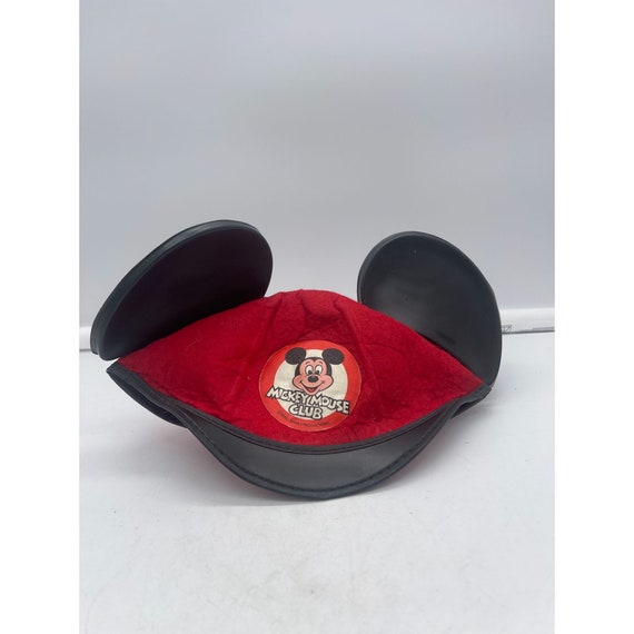 Vintage Disney Mickey Mouse Club Ears Hat Walt Di… - image 1