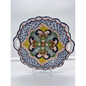 Talavera Mexican Serving Tray Wall Decor