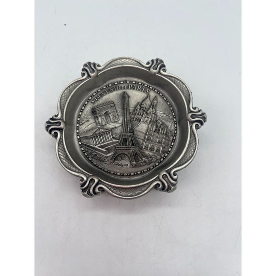 その他 Souvenirs De Paris Souvenir de Paris Polyne Paris Silver Plated Tray Arc de