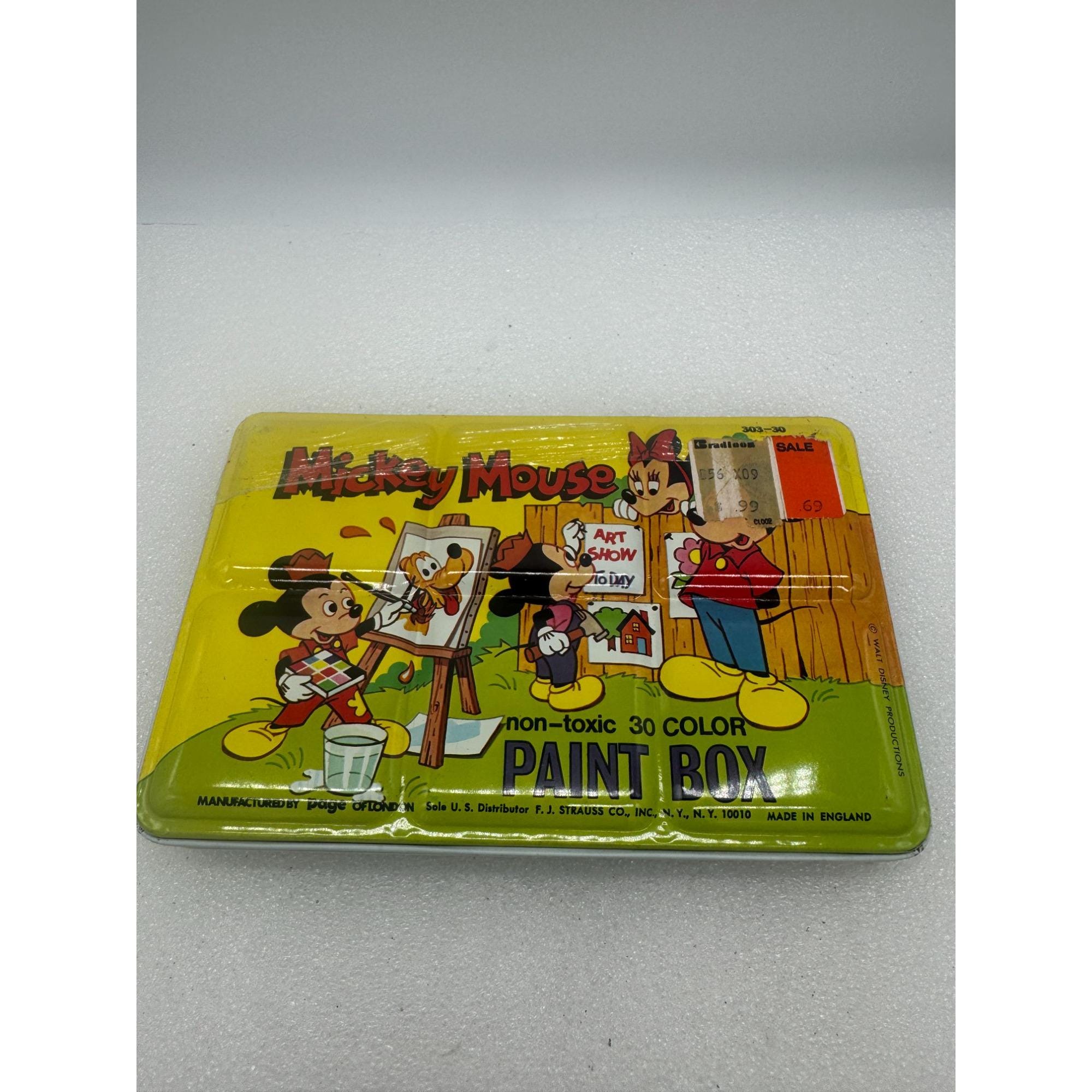 Mickey Paint Box - Etsy