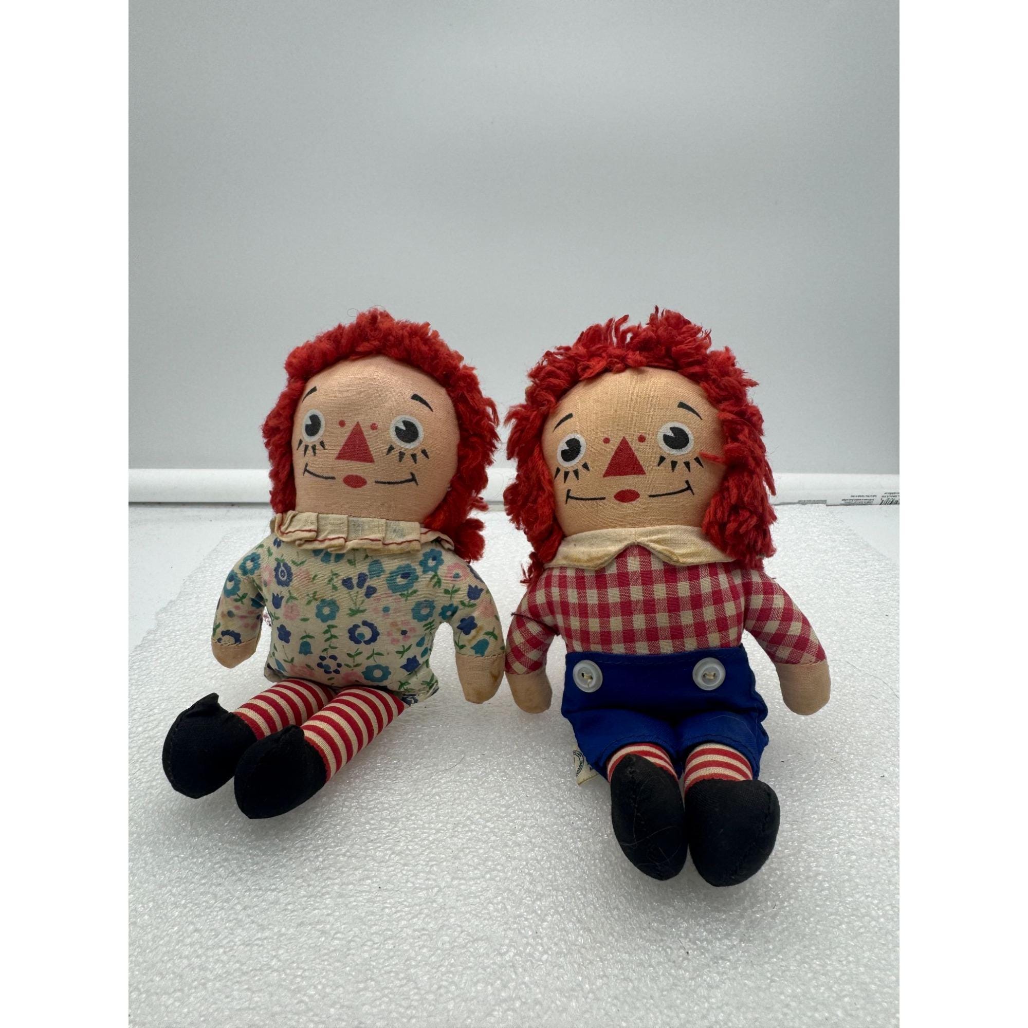 ラガディアン&アンディKnickerbocker Knickerbocker Raggedy Ann and Andy - Etsy