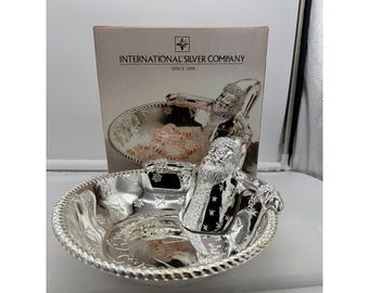International Silver Company 3 Piece Christmas Holiday