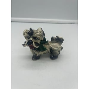Vintage Spaghetti Dog Figurine Italy Kitschy