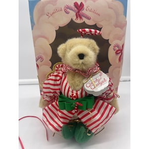 Muffy Vanderbear C&#39;Angel Limited Holiday Edition Teddy Bear 1997