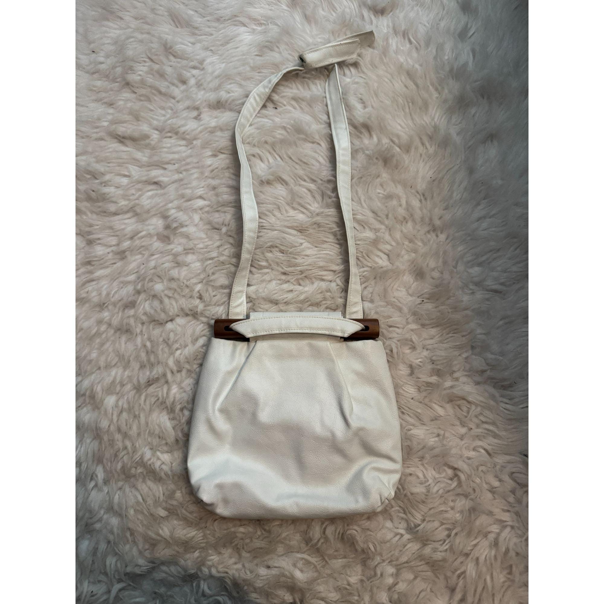 Clarks white and Tan Leather Handbag Clarks Collection Women main image 3