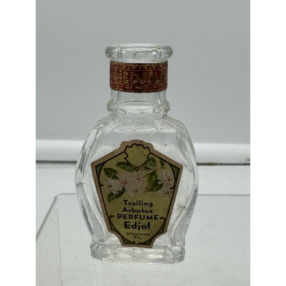 Vintage Empty Perfume Bottle Trailing Arbutus Edj… - image 9