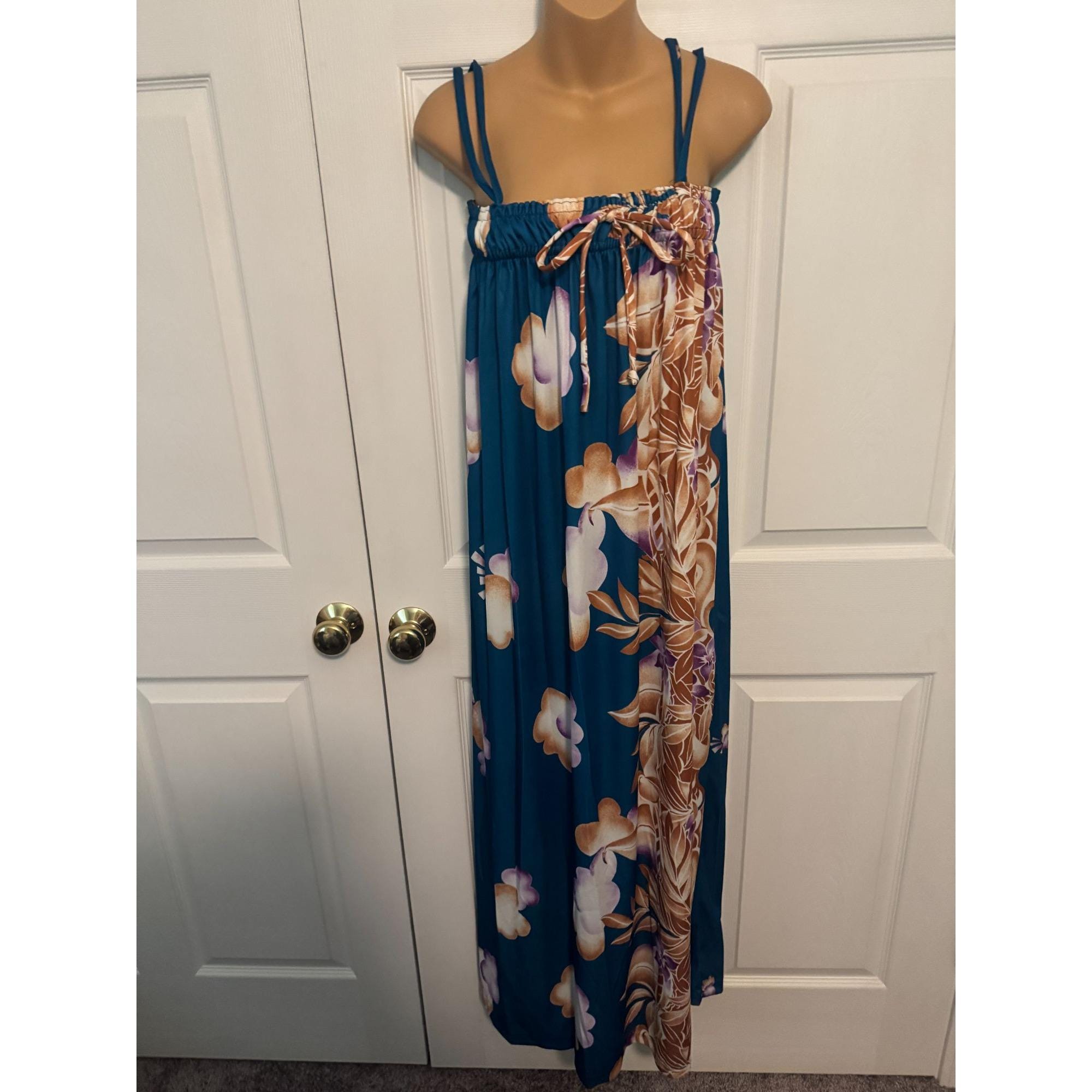 Blue Hawaiian Maxi - Etsy Blue Hawaiian Maxi - Etsy
