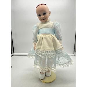 Vintage Reproduction Boots Tyner Shelley Porcelain Doll-AS IS