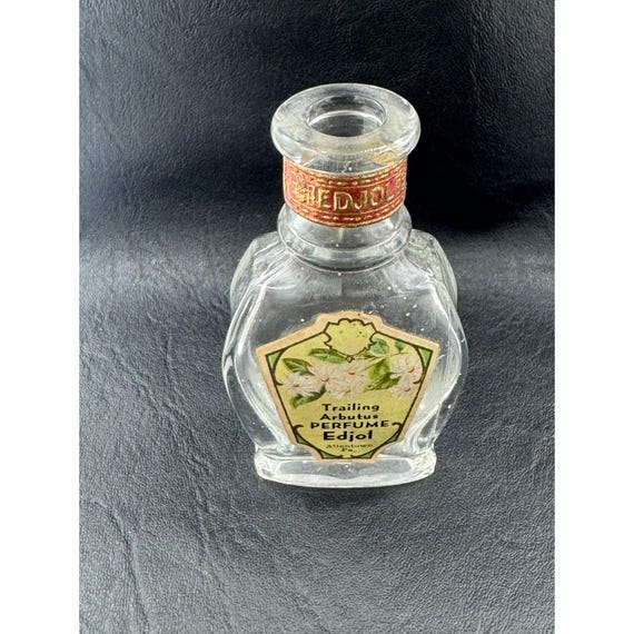 Vintage Empty Perfume Bottle Trailing Arbutus Edj… - image 4