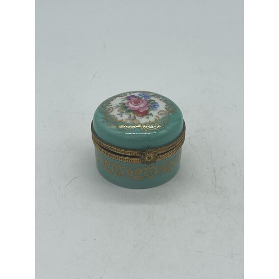 Service à Café Vintage Pillivuyt - Porcelaine De France, Motif Feuillage Vert (lot Incomplet)