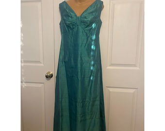 Vintage Evening Gown Formal Dress Prom Size M