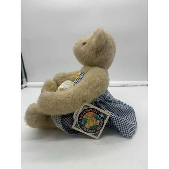 Vintage Vermont Teddy Bear Company Girl Jointed Teddy Plush in