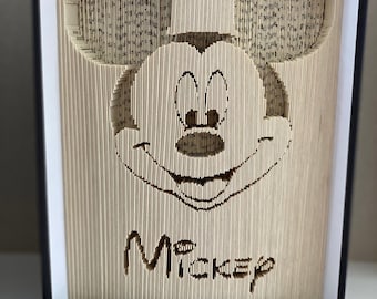 Mickey Mouse Book Folding Pattern