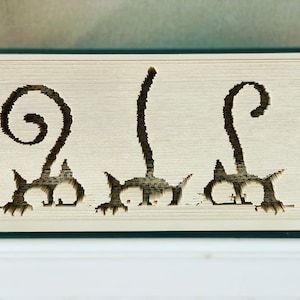 3 cats book folding pattern