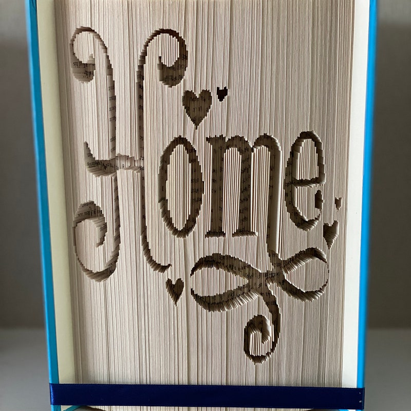 Folded Book Art Pattern Etsy