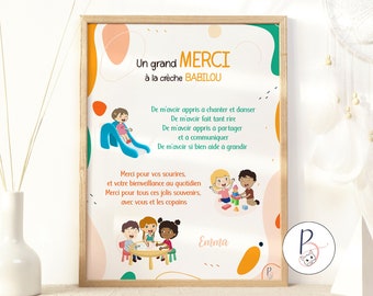 Gracias guardería - Póster A4
