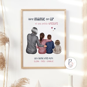 Happy Mother&#39;s Day poster - personalized Grandmother&#39;s Day gift