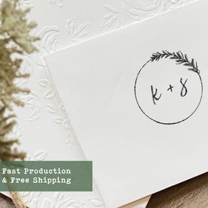 Hochzeit Stempel | Stempel Individuell | Absenderstempel | Selbstgemalter personalisierter Hochzeitsstempel