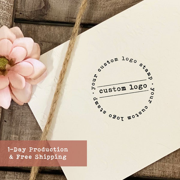 Personalized Artwork Stamp, Custom Stamp for your Design or Logo, Business Logo Stamp, Custom Rubber Stamp, Self-Ink Stamp