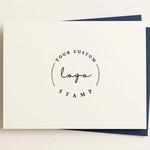 Individueller Logo Stempel, Selbstfärber oder Holzstempel