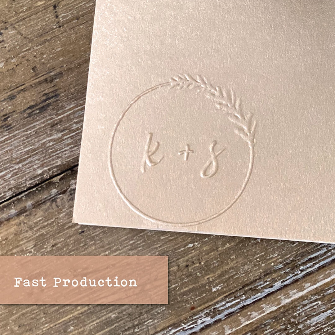 Personalized Wedding Embosser Wedding Invite Embosser Return Address