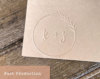 Personalized Wedding Embosser | Custom Invitation, Save the Dates