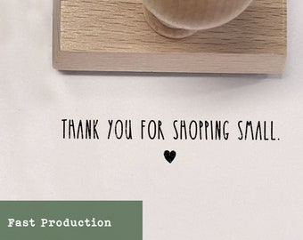 Timbro personalizzato "Grazie", Acquisti per piccole imprese, Confezioni aziendali
