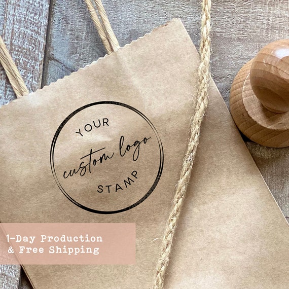 Custom Logo Stamp, Personalized Stamp From Logo, Business Stamp, Self Ink,  Branding Stamp, Rubber Stamps 