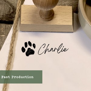 Paw Print Symbol Stamps. Metal Clay Discount Supply