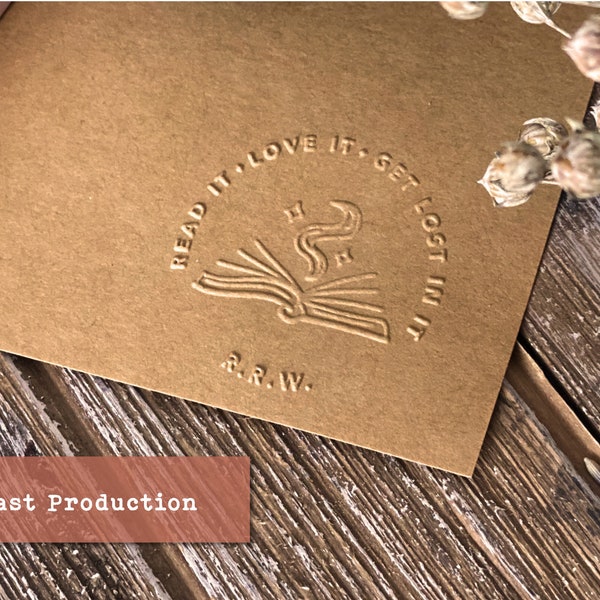 Book Embosser Etsy