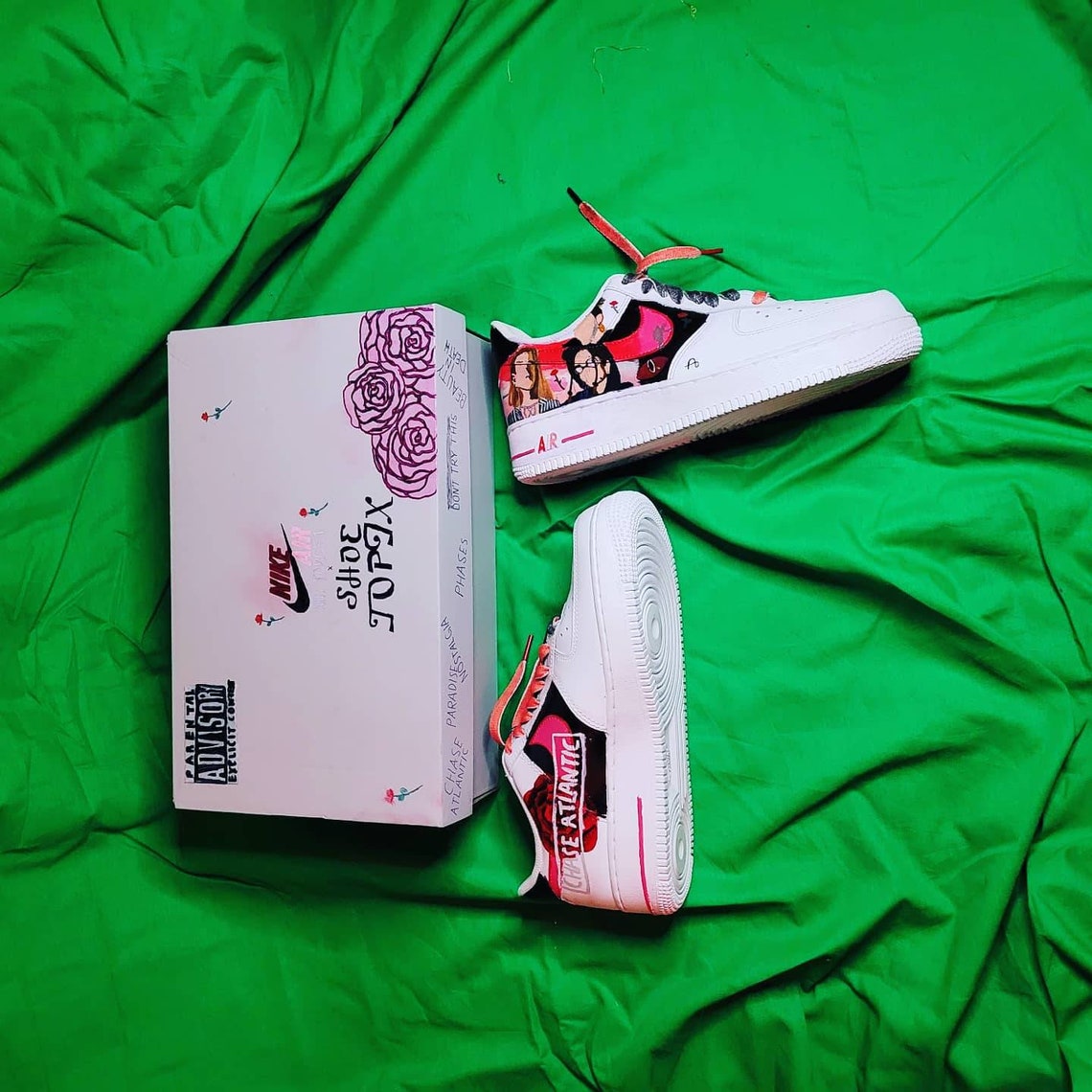 Custom paint Nike shoes Etsy