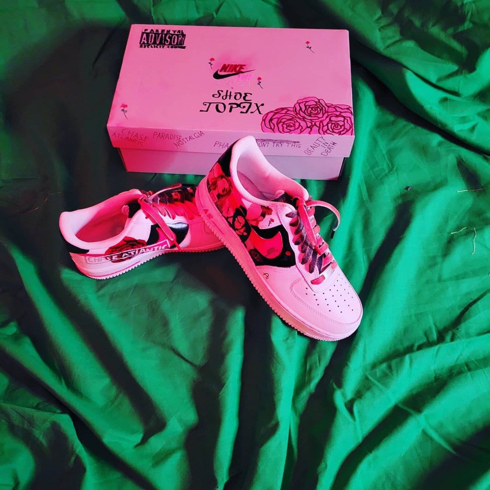 Custom paint Nike shoes Etsy