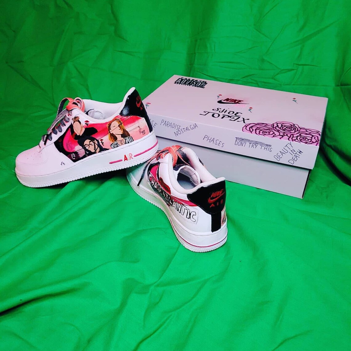 Custom paint Nike shoes Etsy