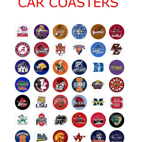 Car Coaster Etsy