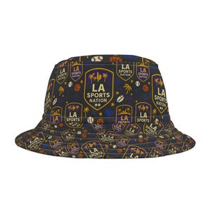 LA LAKERS DODGERS  Inspired Sports Bucket Hat,  Fans, Football Game Day
