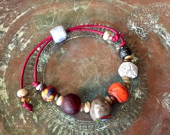 COSMIC CHAOS Bracelet / Unisex Post Apocalyptic Bracelet / Doomsday Prepper / The Wastes