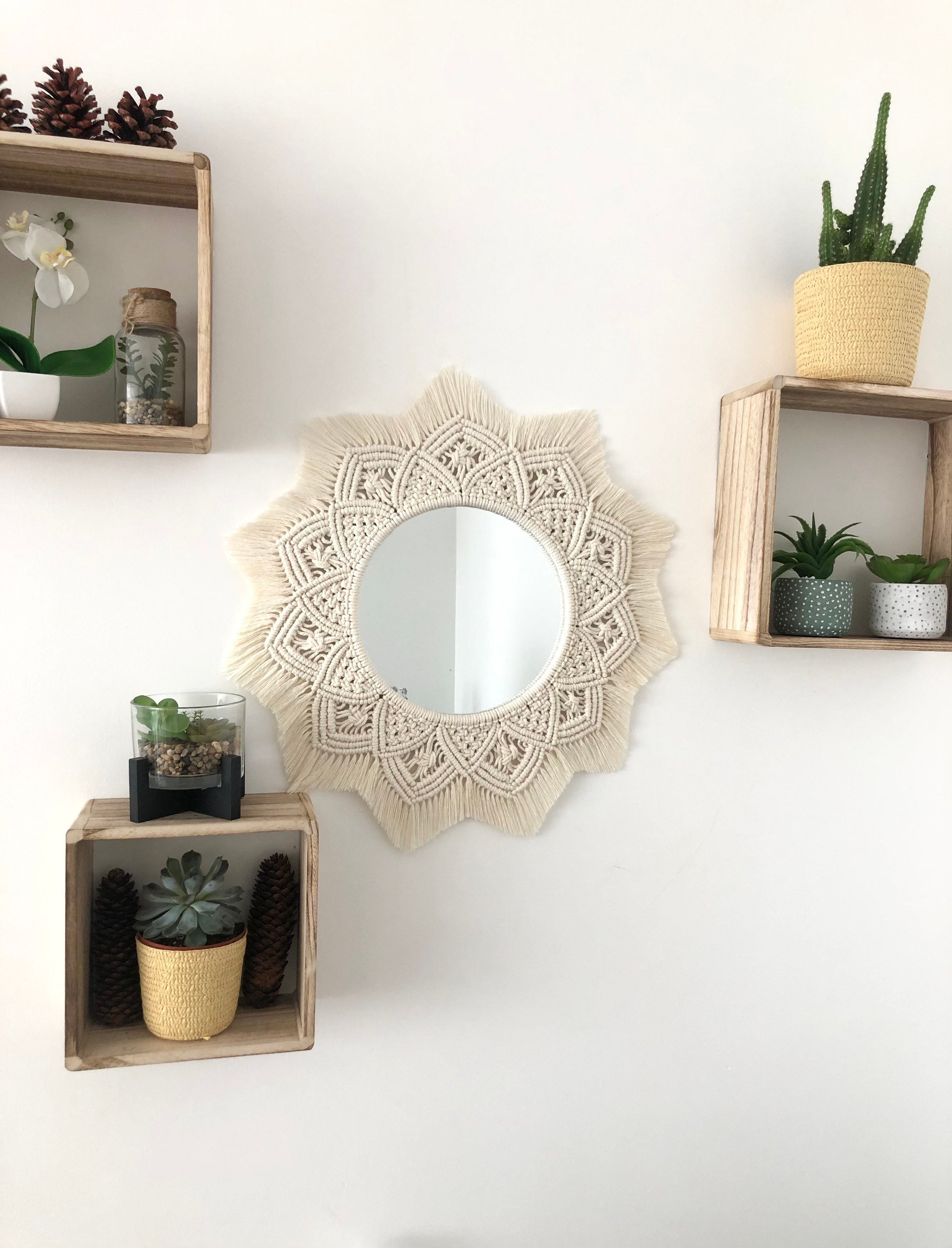 Décoration Murale en Macramé